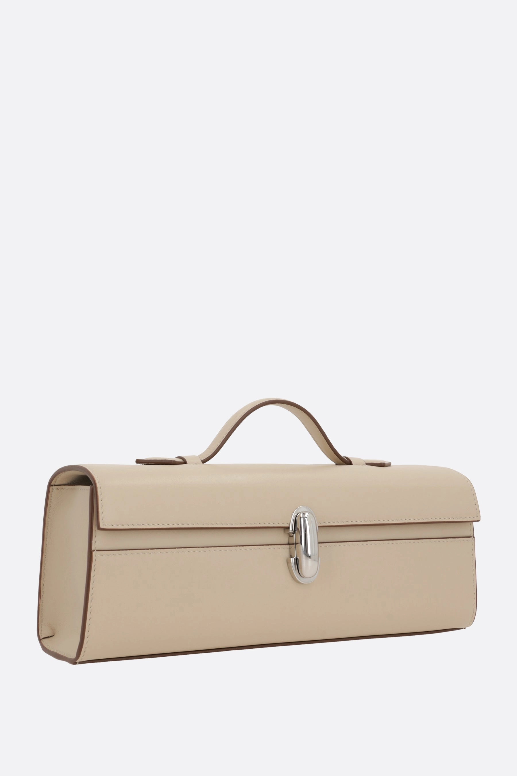 Slim Symmetry Pochette handbag in smooth leather