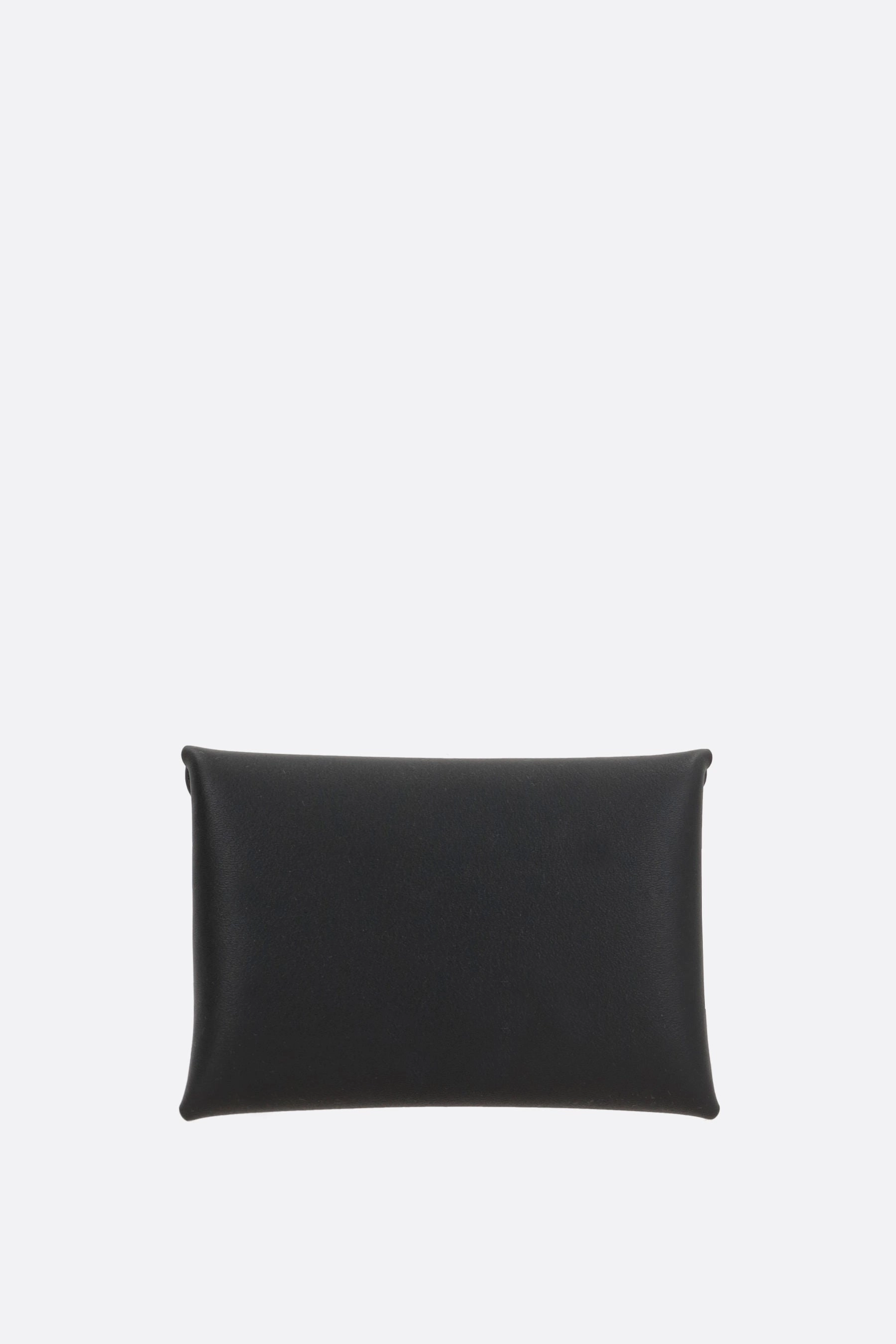 smooth leather coin purse