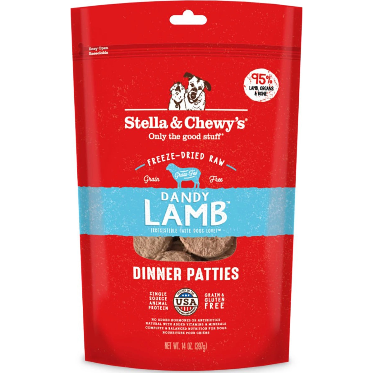 Stella & Chewy's Lamb Freeze-Dried Dinner Patties