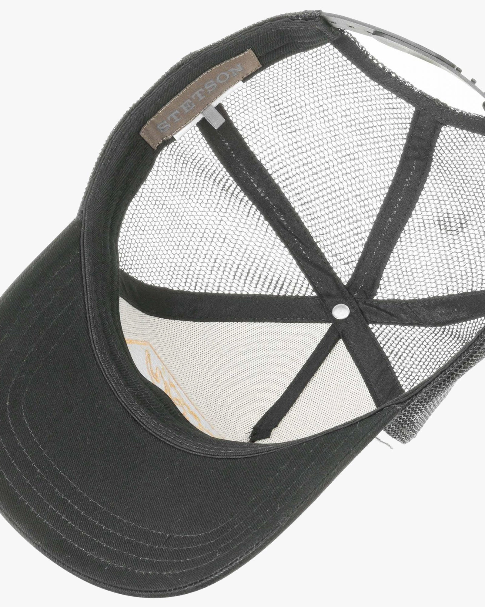 Stetson American Heritage Trucker Cap - Black / White