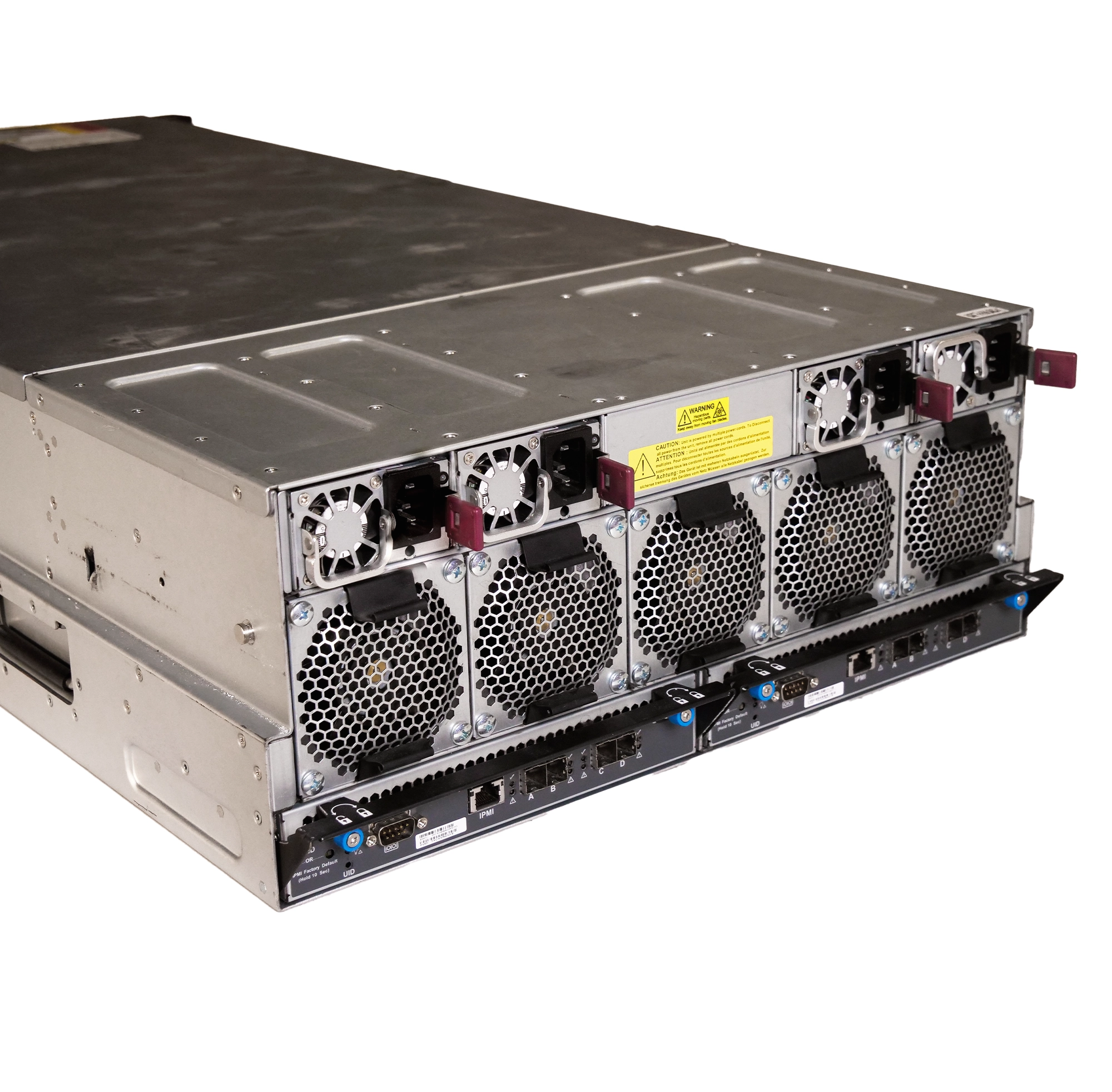 Supermicro SuperChassis 90-Bay SATA/SAS JBOD 4U Rackmount Top-Load Disk Shelf Storage Array 946ED-R2KJBOD | 90-Bay JBOD Enclosure | Up to 2.5PB