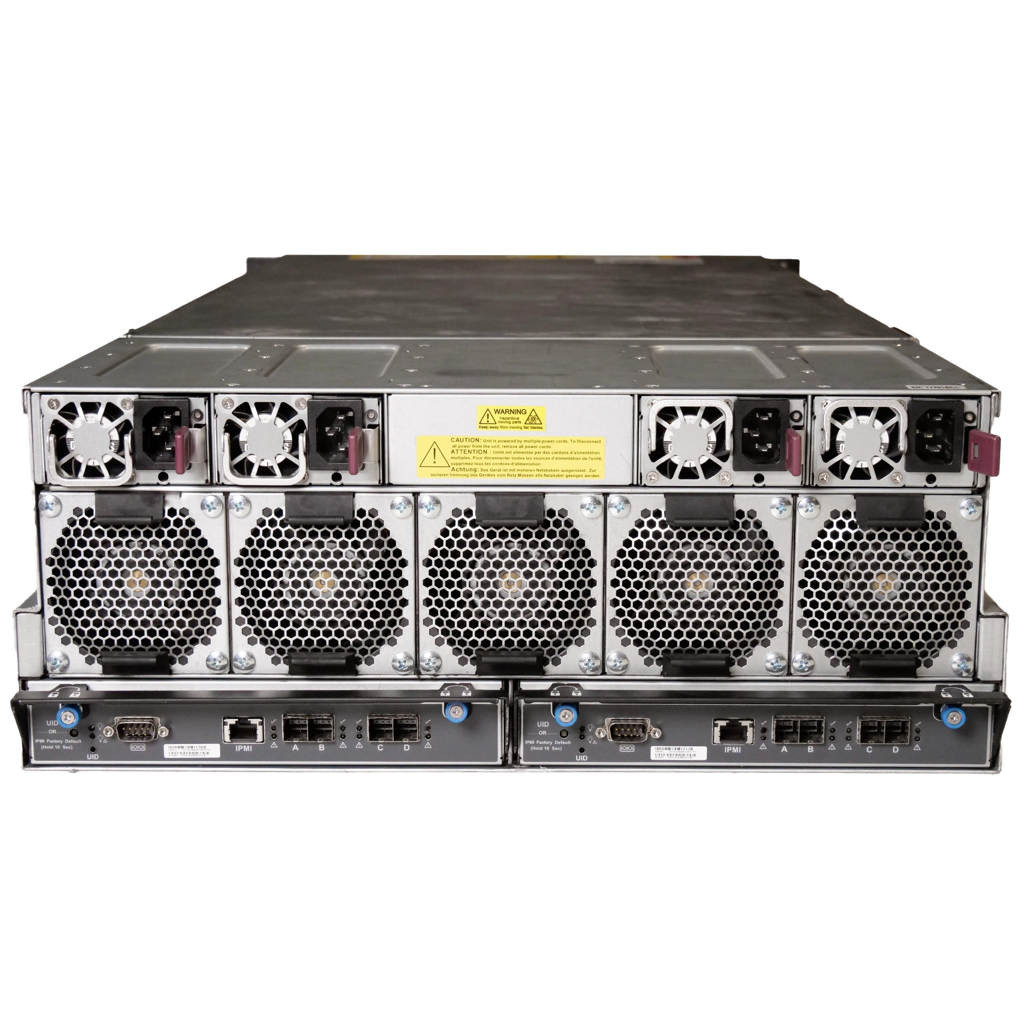 Supermicro SuperChassis 90-Bay SATA/SAS JBOD 4U Rackmount Top-Load Disk Shelf Storage Array 946ED-R2KJBOD | 90-Bay JBOD Enclosure | Up to 2.5PB