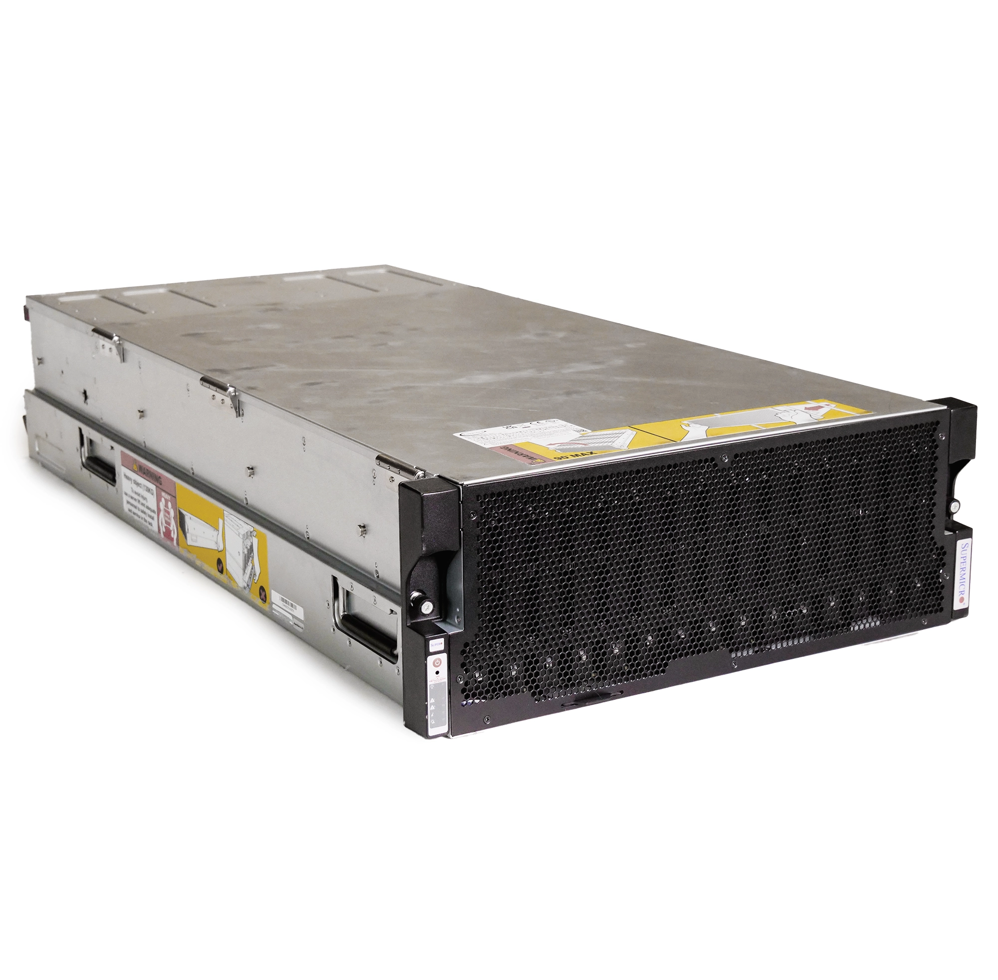 Supermicro SuperChassis 90-Bay SATA/SAS JBOD 4U Rackmount Top-Load Disk Shelf Storage Array 946ED-R2KJBOD | 90-Bay JBOD Enclosure | Up to 2.5PB