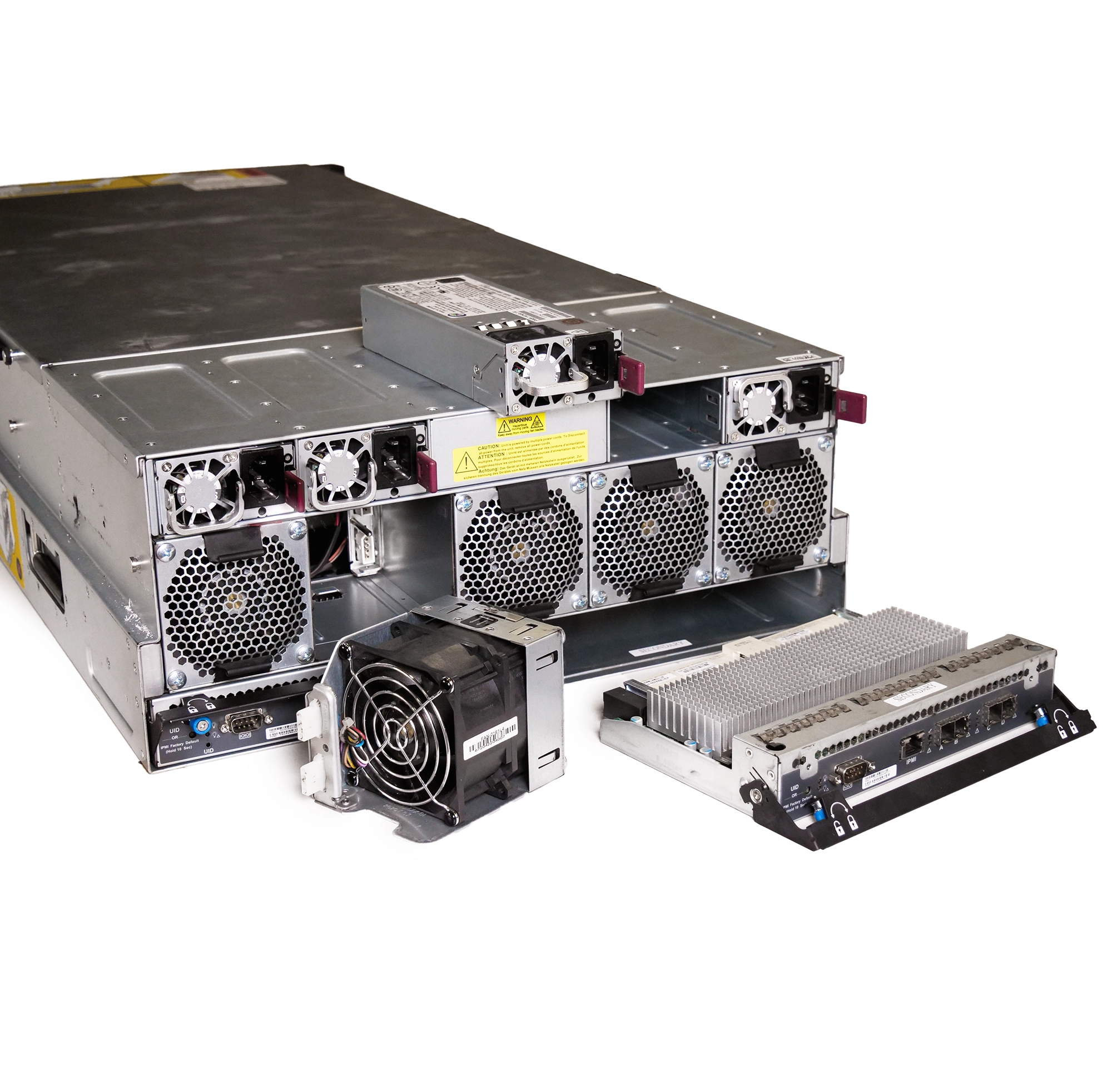 Supermicro SuperChassis 90-Bay SATA/SAS JBOD 4U Rackmount Top-Load Disk Shelf Storage Array 946ED-R2KJBOD | 90-Bay JBOD Enclosure | Up to 2.5PB