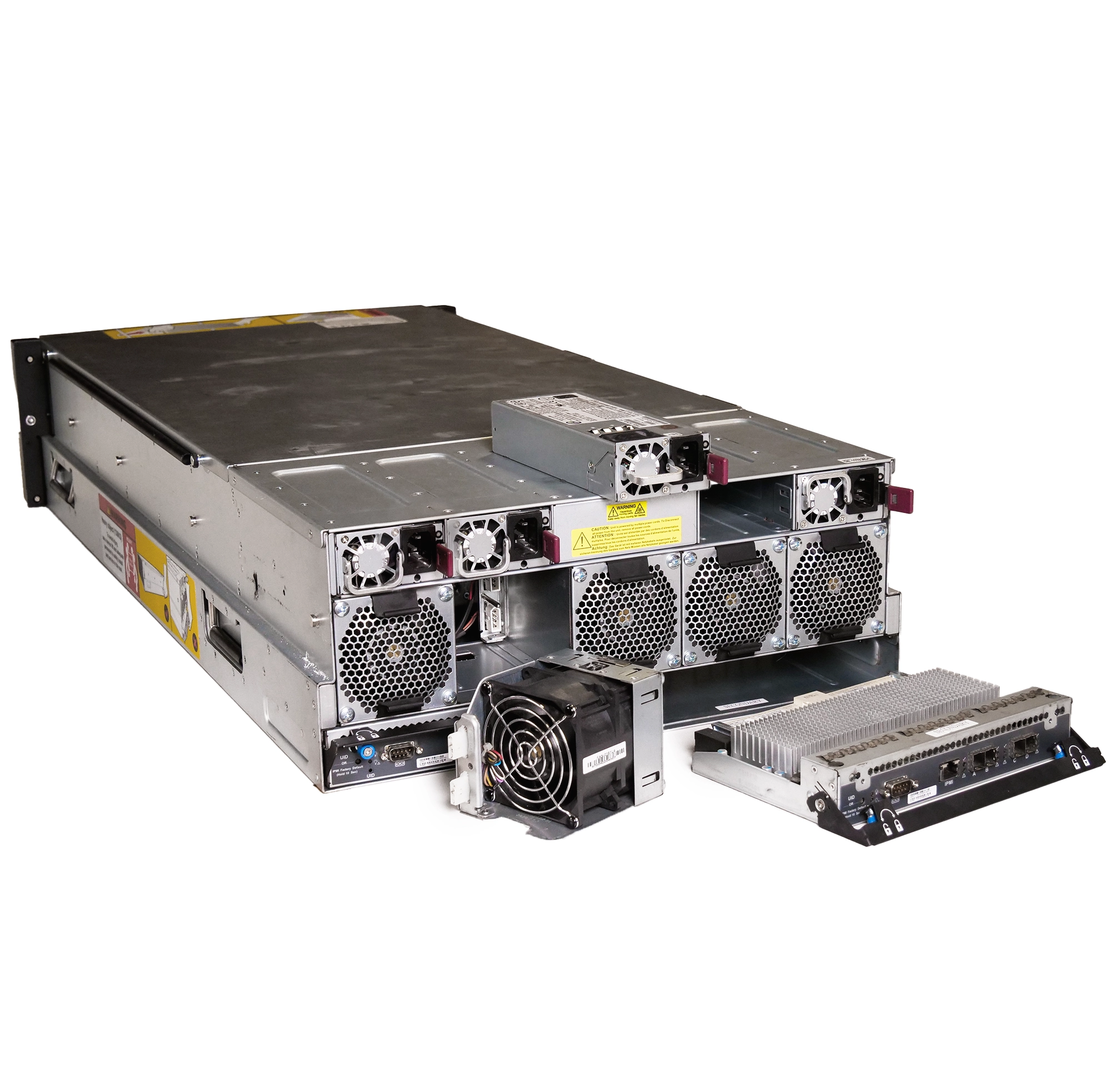 Supermicro SuperChassis 90-Bay SATA/SAS JBOD 4U Rackmount Top-Load Disk Shelf Storage Array 946ED-R2KJBOD | 90-Bay JBOD Enclosure | Up to 2.5PB
