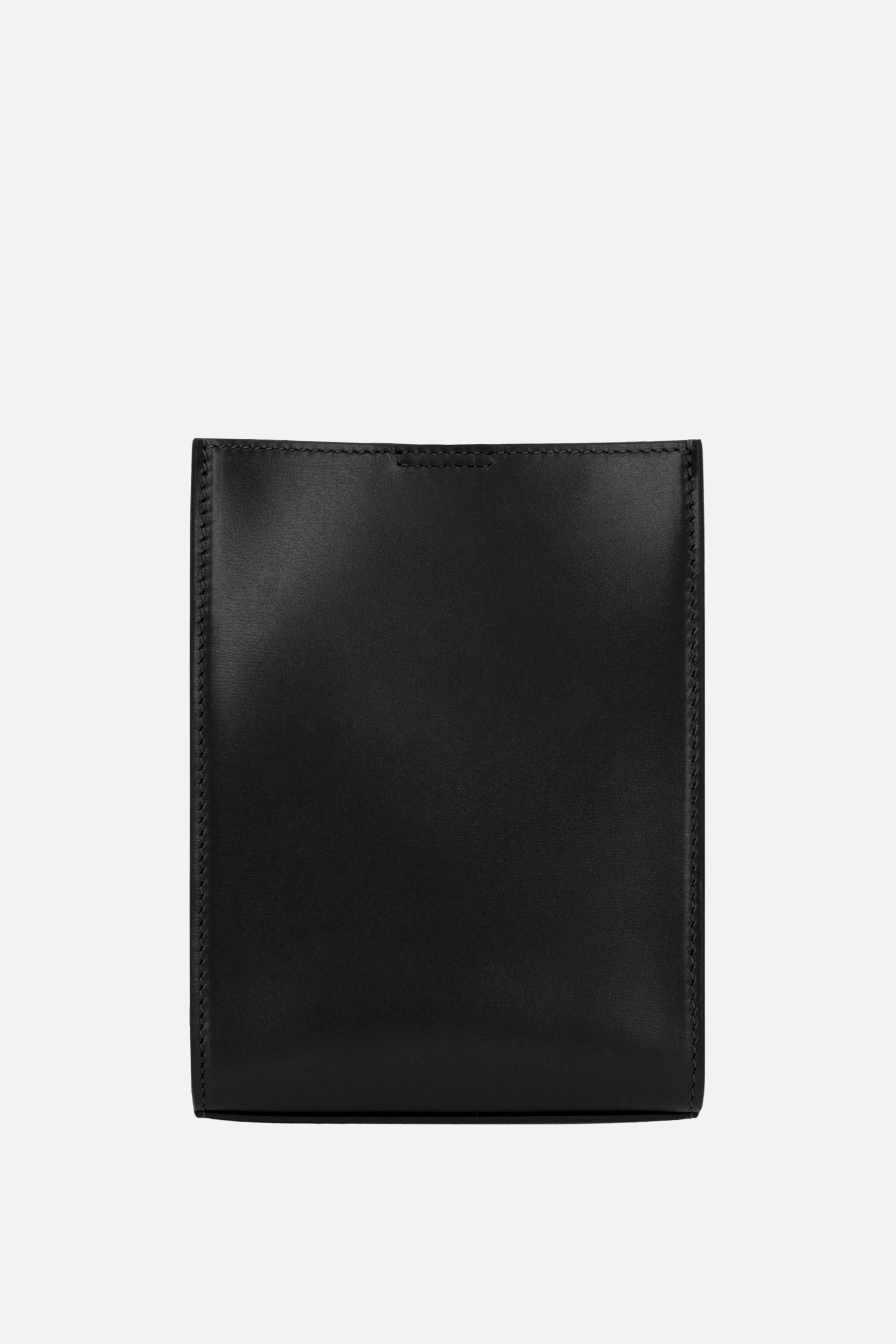 Tangle small smooth leather shoulder bag