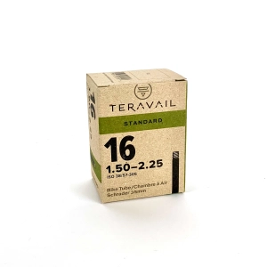 Teravail Standard Schrader Tube - 16 x 1.50-2.25, 35mm