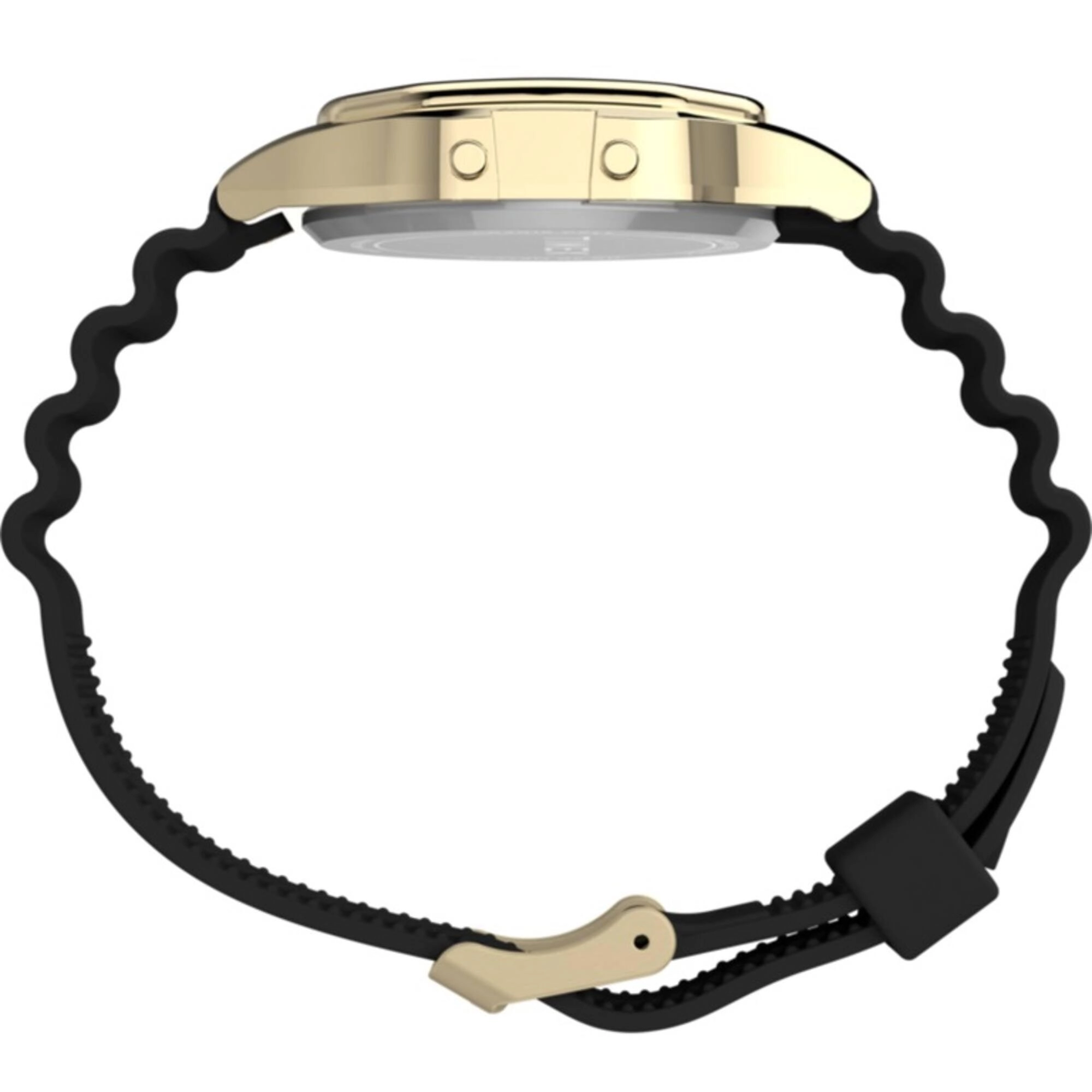 Timex Women's Watch - T80 Black Resin Strap Chronograph Digital Dial | TW2V41000YB