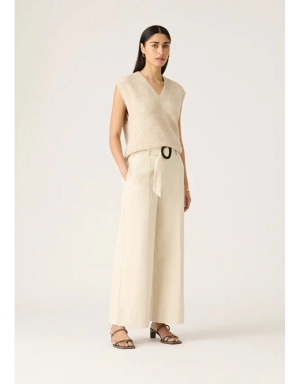 Vesper Knit Vest Stone